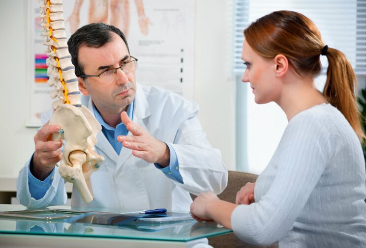 Osteokondrosiaren diagnostikoa